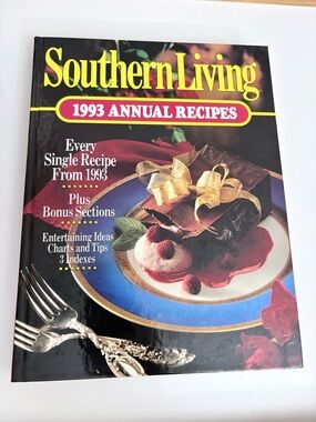 Southern Living 1993 Annual Recipes Hardcover Oxmoor House First Printing